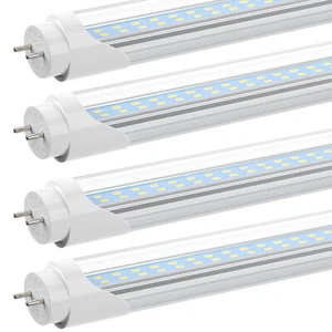 T8 4FT LED Tube Light Bulbs 24W G13 Hangar Garage Ceiling LED Shop Lights 6000K - Picture 1 of 8