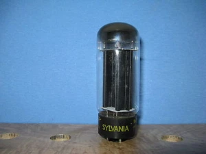 Radio Röhren 5U4GB 5U4 Sylvania Gelb Test 122/130 - Bild 1 von 1