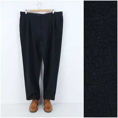 Pantalones de vestir para hombre 40 cintura 29 pierna MARKS&SPENCER gris lana pantalones pantalones Foto 1 de 4