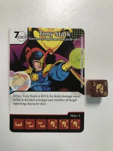 TONY STARK SORCERER SUPREME OF EARTH 9810 142 Civil War Dice Masters - Picture 1 of 1