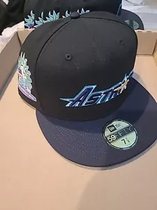 New Era Houston Astros 59FIFTY Retro Grapefruit League 1996 Patch Size 7 7/8 Hat - Picture 1 of 10