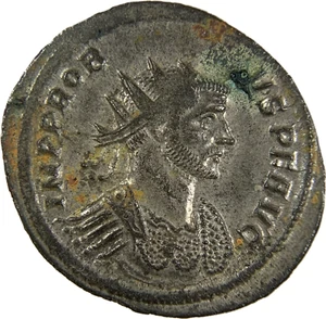Roman Empire - Probus, AD 276-282 - BI Antoninianus - Fides & standards - Picture 1 of 2