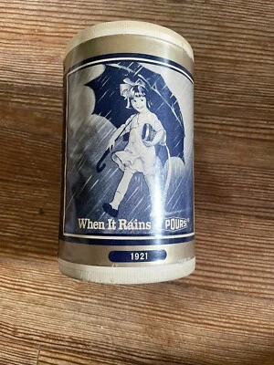 Morton Salt Container “When it Rains it Pours” Vintage Reproduction of 1921 - Image 1 of 4