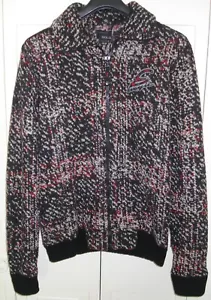 Maglione Cardigan Uomo Miscela Lana Miscela Cerniera Made in Italy - Foto 1 di 7