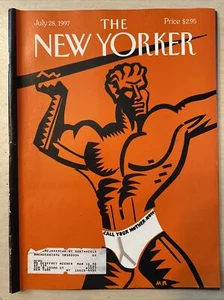 The New Yorker Full Magazine July 28 1997 Below the Belt by Michael Roberts - Picture 1 of 3