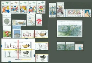 Germany Bund D54 used 22v + 2 Sheets 1998 - Children Films - Nature - Design - Picture 1 of 1