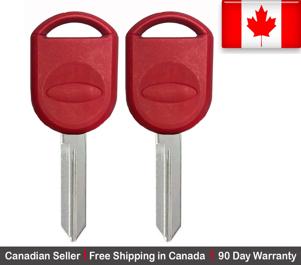 2x Llave de encendido transpondedor nueva para Ford Lincoln Mercury Mazda chip de 40 bits Foto 1 de 1