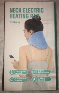 Heating Pad for Neck Hands-Free Electric Heated Neck Wrap Pain Relief - Picture 1 of 2