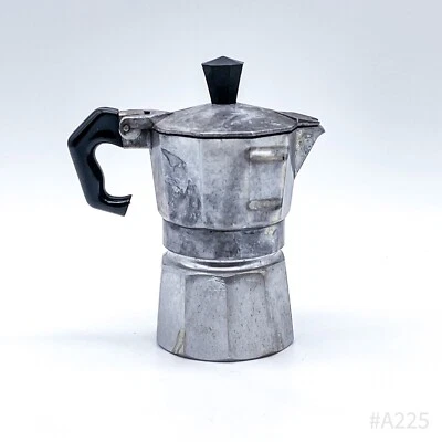 Macchina Da Caffè Vintage Espressomaschine | Color Argento 12,5cm - Immagine 1 di 4