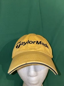 Taylormade Hat Mens Adjustable Yellow R5 Hundred Series Baseball Cap - Picture 1 of 9