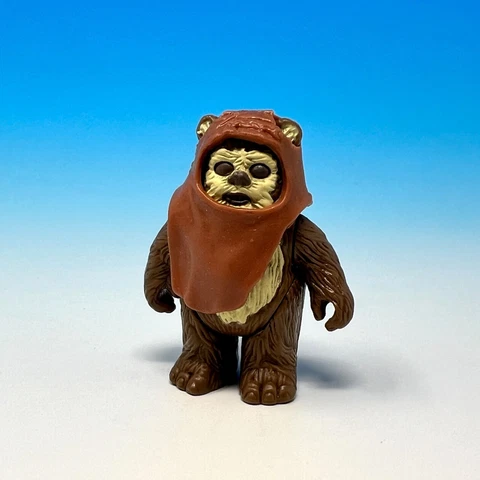 STAR WARS vintage WICKET figure w/ hood only KENNER ewok 1984 excellent TAIWAN Cover
