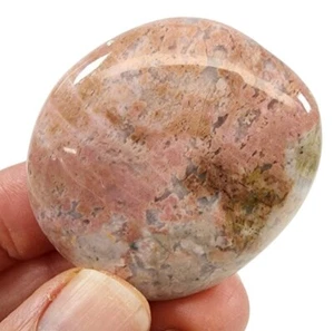 Pietra di palma lucida cristallo di rodonite Brasile 32,3 grammi. - Foto 1 di 2