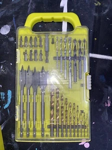 NUOVO Ryobi 31 pezzi set punte/avvitatore 120503009 punte trapano legno muratura acciaio - Foto 1 di 4