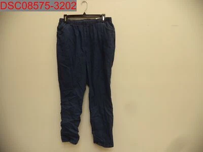 Chic Petite Mujer Azul Denim Cómodo Elastizado Pull-On Leggings 18P 690742601582 Foto 1 de 4