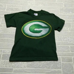 Vintage 1996 Green Bay Packers Shirt Youth M 10/12 Logo Football NFL Pro Player - Bild 1 von 8