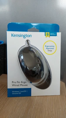 Kensington Pro Fit® Ergo Wired Ergonomic Mouse - Image 1 of 4