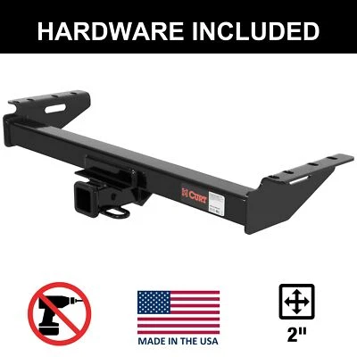 CURT 1984-2001 Jeep Cherokee All Class 3 Hitch, 2" Receiver - Image 1 of 4