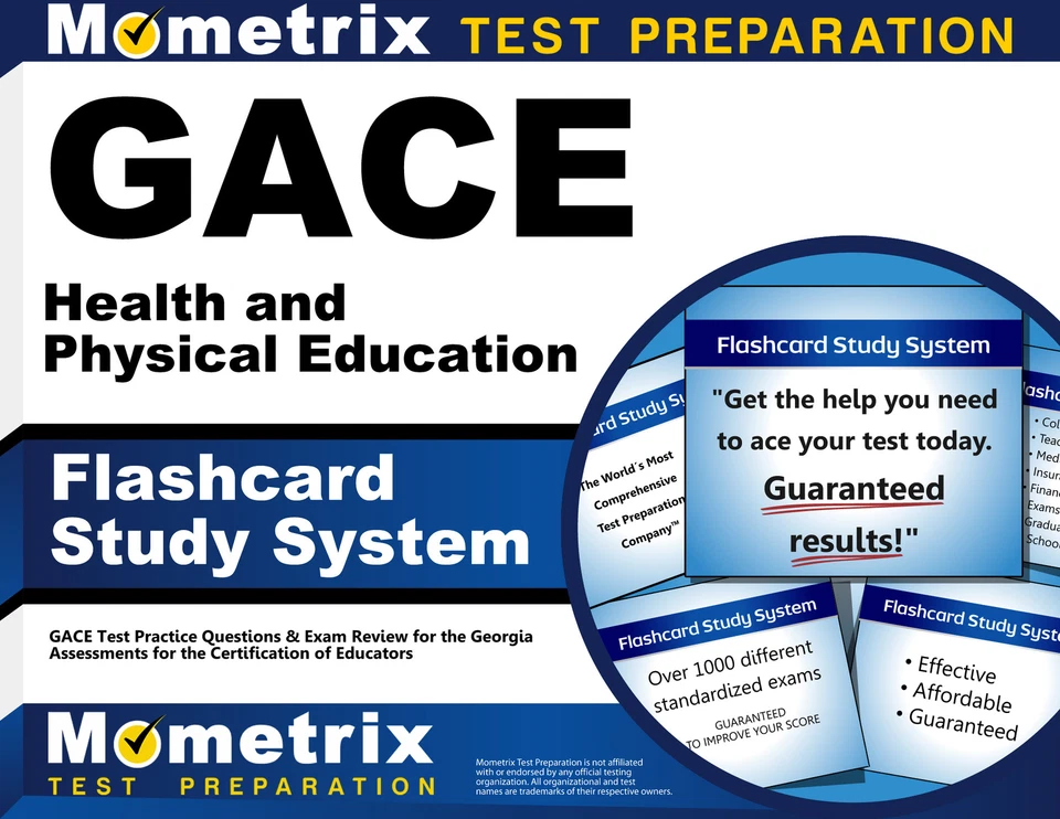 GACE Health and Physical Education Flashcard Study System - Image 1 of 1