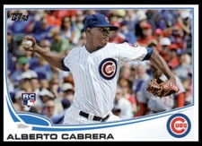 2013 Topps #534 Alberto Cabrera Chicago Cubs