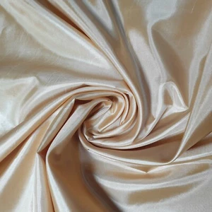 GOLD Anti-Static Dress Habotai Material Lining Decor Fabric 150cm By Meter - Picture 1 of 1