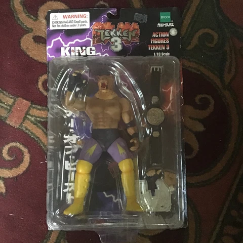 Tekken 3 KING ACTION FIGURE 1998 EPOCH NAMCO Limited Vintage Cover