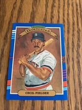1990 Donruss Diamond Kings #3 Cecil Fielder Detroit Tigers