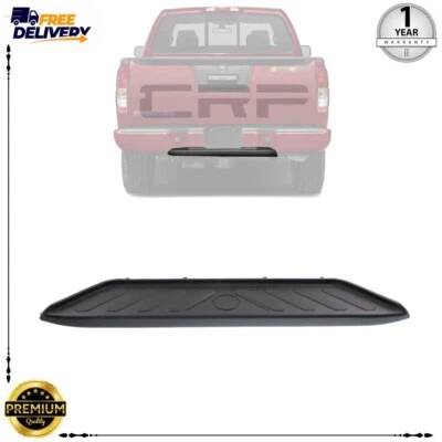 Almohadilla inferior negra para parachoques trasero para Nissan Frontier NI1191101 2005-2021 Foto 1 de 4