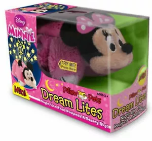 Disney Pillow Pets Dream Lites - Minnie Mouse Stuffed Animal Plush Toy (Mini 4") - Picture 1 of 3