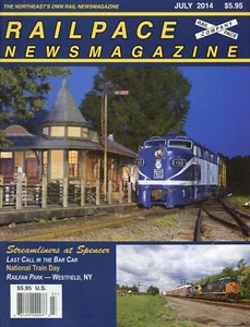 Railpace NewsMagazine July 2014 Vol 33 No 7 Streamliners At Spencer - Picture 1 of 2