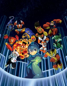 Mega man Poster Length 500 mm Height: 800 mm SKU: 9605 - Picture 1 of 1