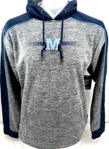 NEW Maine Black Bears Colosseum Athletics Gray LS Hooded Sweatshirt Men's L - Picture 1 of 9