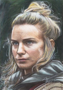 Star Wars VEL SARTHA Faye Marsay ANDOR SKETCH Karte PRINT Open Edition - Bild 1 von 2