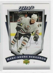 Marc-Andre Bergeron 06-07 Upper Deck MVP Hockey Base Common #122 Edmonton Oilers - Bild 1 von 1