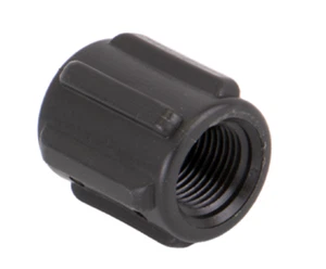 Banjo Threaded Polypropylene Pipe Coupling, 3/8" NPT Female - CPLG038 - Picture 1 of 4