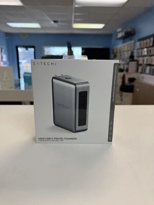 Cargador de viaje universal Satechi 145W USB-C 4 puertos GaN - TOTALMENTE NUEVO Foto 1 de 4