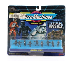 Star Wars Micro Machines Imperial Pilots Space Card Version New Sealed - Picture 1 of 6