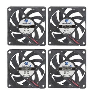 12V Lüfter Gehäuselüfter für PC Computer 80mm 70/60/50/40/30/25mm leise FAN - Bild 1 von 58