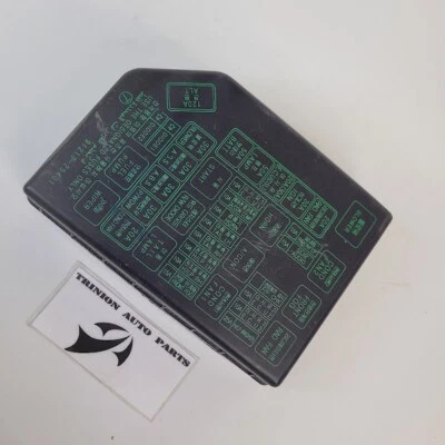 2002-2005 Hyundai Accent Under Hood Fuse Relay Box Lid Cover Black OEM - Image 1 of 4