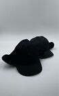 Brioni Mens Black Embroidered Baseball Hat Size 57/59 Cm Lot Of 2