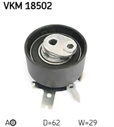 SKF VKM18502 Tensioner Pulley