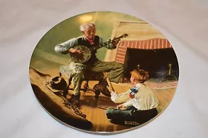 ***NEU*** "The Banjo Player" Norman Rockwell Collector Plate, 1989 (7, PL2) - Bild 1 von 6