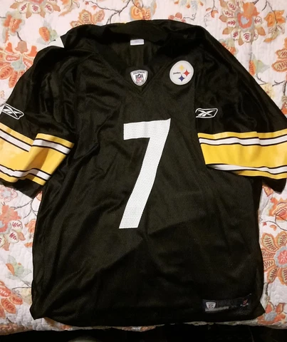 Reebok NFL Equipment Ben Roethlisberger Pittsburgh Steelers Size XL Cover