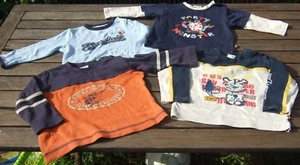 4 Kinder-Sweatshirt Gr.86 Party Monster Hubschrauber Baseball Tiger  - Bild 1 von 1