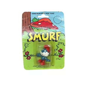 Schleich Smurf 'Papa Smurf' Figure PVC Figurine Sealed NEW 1982 - Picture 1 of 4