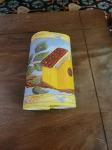 Vintage Wallpaper Border Home Tweet Home Birdhouse - Picture 1 of 7