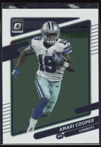 2021 Donruss Optic Amari Cooper #19 Dallas Cowboys - Picture 1 of 2