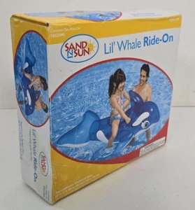 Lil Whale Ride On aufblasbarer Pool Ride Sand n Sun 58523WL - Bild 1 von 5
