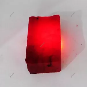 NATURAL 444 Ct Ruby Huge ROUGH Earth Mined CERTIFIED Red Loose Gemstone - Picture 1 of 12
