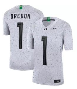 Nike Mens Oregon Ducks Football Eggshell Limited Jersey DH4475-100 SZ Large - Picture 1 of 8