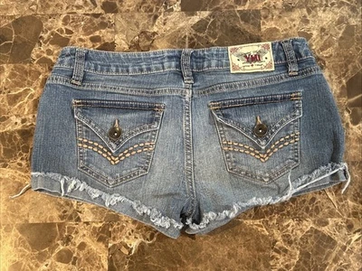 Pantalones Cortos Botín Vintage YMI Tiro Bajo Y2K 00s Streetwear Grunge Playa Talla 5 ¡Difícil de Encontrar! Foto 1 de 4